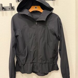 lululemon athletica Black Hooded Jacket